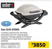 Weber Gas Grill Q1000