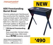 Megamaster 600 Freestanding Barrel Braai