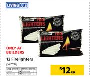 Living Out 12 Firelighters-Each