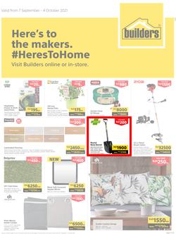 Builders Kenya : Here's To The Makers (7 September - 4 October 2021), page 1