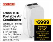 Goldair 12000 BTU Portable Air Conditioner