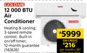 Goldair 24000 BTU Air Conditioner