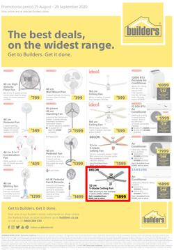 Builders : The Best Deals On The Widest Range (25 August - 28 September 2020), page 1