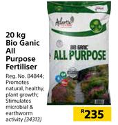 Atlantic 20Kg Bio Ganic All Purpose Fertiliser