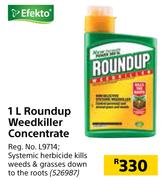 Efekto 1L Roundup Weedkiller Concentrate