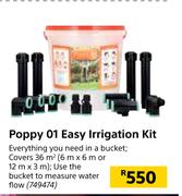 Poppy 01 Easy Irrigation Kit