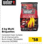Weber 4Kg Multi Briquettes