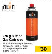 Alva 220g Butane Gas Cartridge