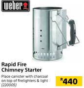 Weber Rapid Fire Chimney Starter