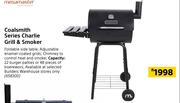 Megamaster Coalsmith Series Charlie Grill & Smoker