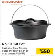 Megamaster No. 10 Flat Pot