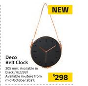 Deco Belt Clock 305mm