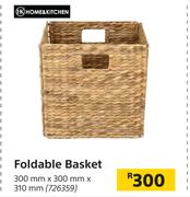 Home & Kitchen Foldable Basket 300mm x 300mm x 310mm