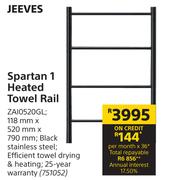 Jeeves Spartan 1 Heated Towel Rail ZAI0520GL