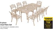 9-Piece Club Patio Set