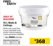 Fired Earth Walls & Ceiling-20Ltr