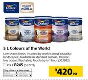 Dulux 2.5Ltr Colours Of The World-Each