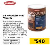 Plascon 5Ltr Woodcare Ultra Varnish