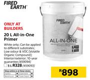 Fired Earth 5Ltr All In One Primer