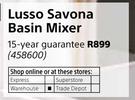 Lusso Savona Basin Mixer