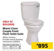 Miami Close Couple Front Flush Toilet Suite