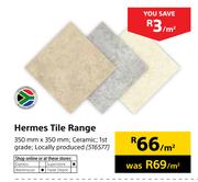 Hermes Tile Range 350mmX350mm-Per Sqm