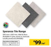 Speranza Tile Range 500mmX500mm-Per Sqm