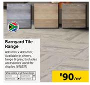Barnyard Tile Range 400mmX400mm-Per Sqm