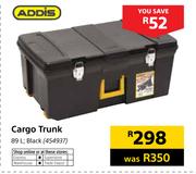 Addis 89L Black Cargo Trunk