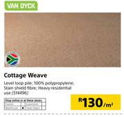 Van Dyck Cottage Weave-Per Sqm