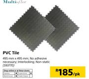 Multi Flor PVC Tile 495mmX495mm-Per pk