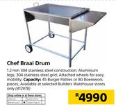 Chef Braai Drum