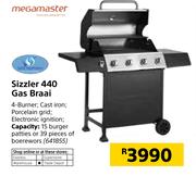 Mega Master Sizzler 440 Gas Braai
