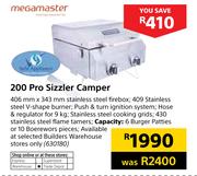Mega Master 200 Pro Sizzler Camper