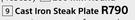 MegaMaster Cast Iron Steak Plate