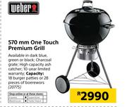 Weber 570mm One Touch Primium Grill