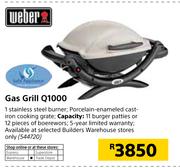 Weber Gas Grill Q1000