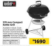 Weber 570mm Compact Kettle Grill