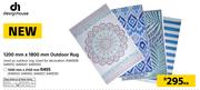 Design House 1200mm x 1800mm Outdoor Rug