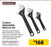 MasterCraft 3 Piece Adjustble Wrench Set