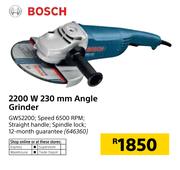 Bosch 2200W 230mm Angle Grinder GWS2200