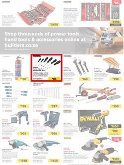 Builders Inland : The Best Deals, On The Widest Range (25 Sep - 21 Oct 2018), page 12