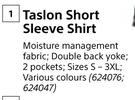 Beck Taslon Short Sleeve Shirt