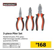 Master Craft 3 Piece Plier Set