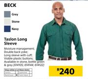 Beck Taslon Long Sleeve 
