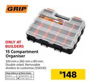 Grip 15 Compartment Organiser