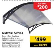 Multiwall Waning 1m x 1.2m