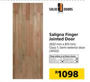 Saligna Finger Jointed Door 2032mm x 813mm