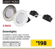 Light Worx Downlight-3 Pack