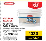 Plascon 20Ltr Polvin Walls & Ceilings